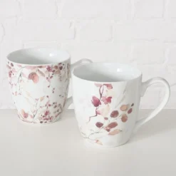 Jumbobecher 480ml mit floralem Dessin von Boltze