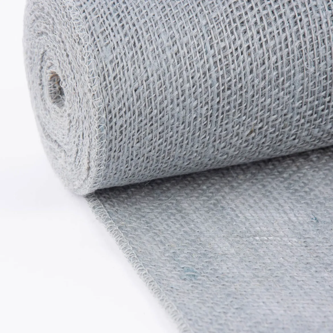 Jute Jutestoff Dekostoff Sackleinen Rupfen 0,5x9,1m grau