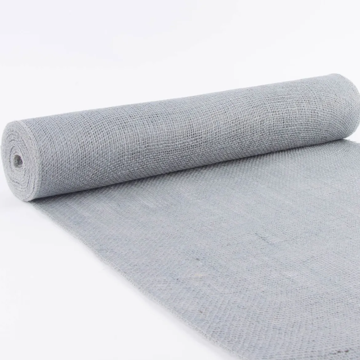 Jute Jutestoff Dekostoff Sackleinen Rupfen 0,5x9,1m grau