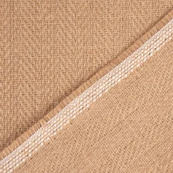 Jutestoff Rupfen Sackleinen Köperbindung Chevron natur 145cm Breite