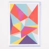 Karten Design Fabrik Doppelkarte CASUAL OBSESSION weiß bunt 11x15,5cm