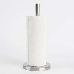 Küchenrollenhalter Edelstahl silberfarbig 35x15cm