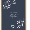 KEITCARDS Doppelkarte In tiefem Mitgefühl schwarz weiß 10,5x14,7cm