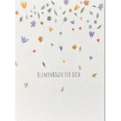 KEITCARDS Postkarte Blumenregen für dich 10,5x14,7cm