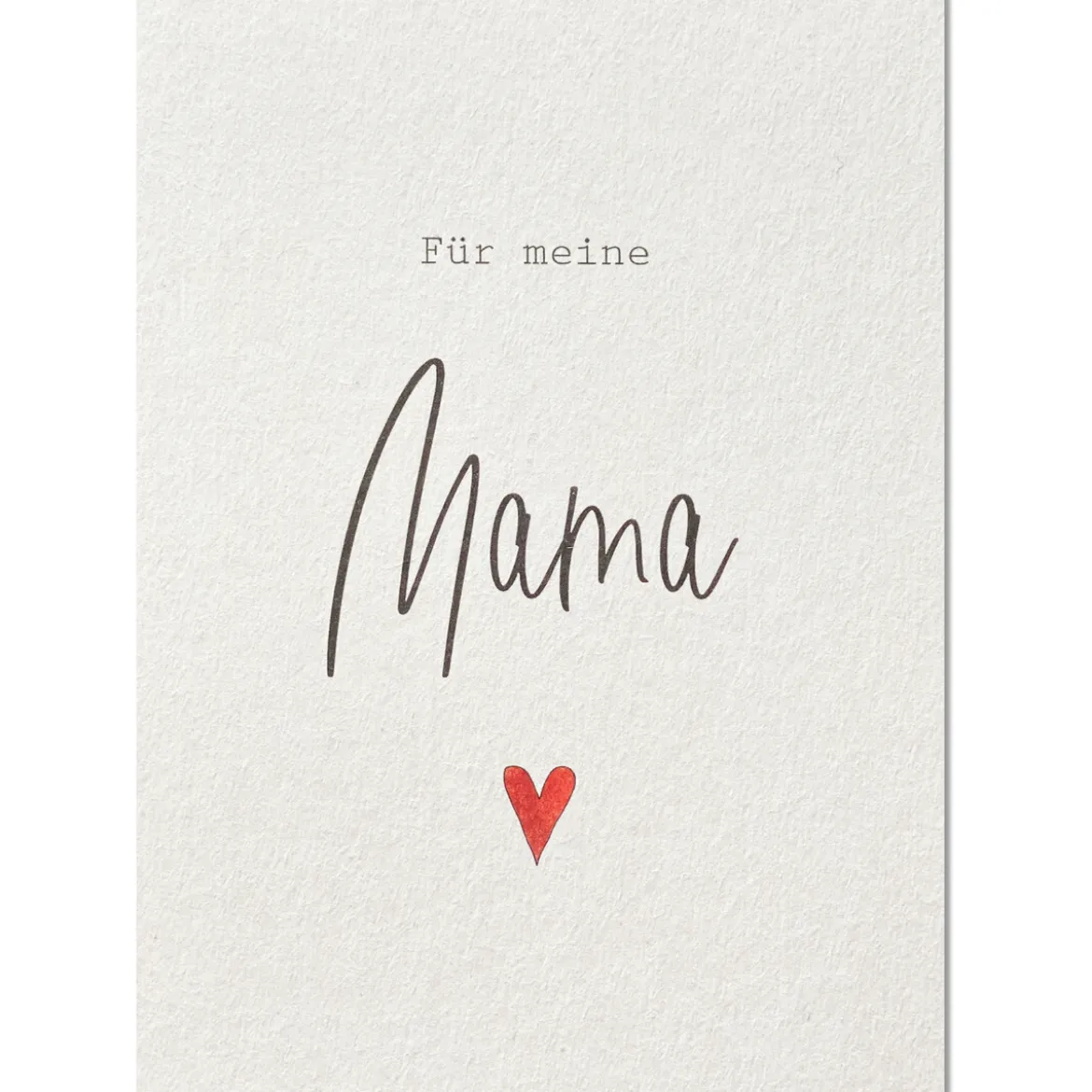 KEITCARDS Postkarte Für meine Mama 10,5x14,7cm