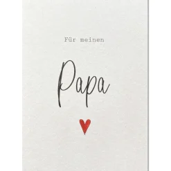 KEITCARDS Postkarte Für meinen Papa 10,5x14,7cm
