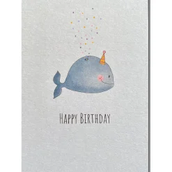 KEITCARDS Postkarte Happy Birthday Wal 10,5x14,7cm