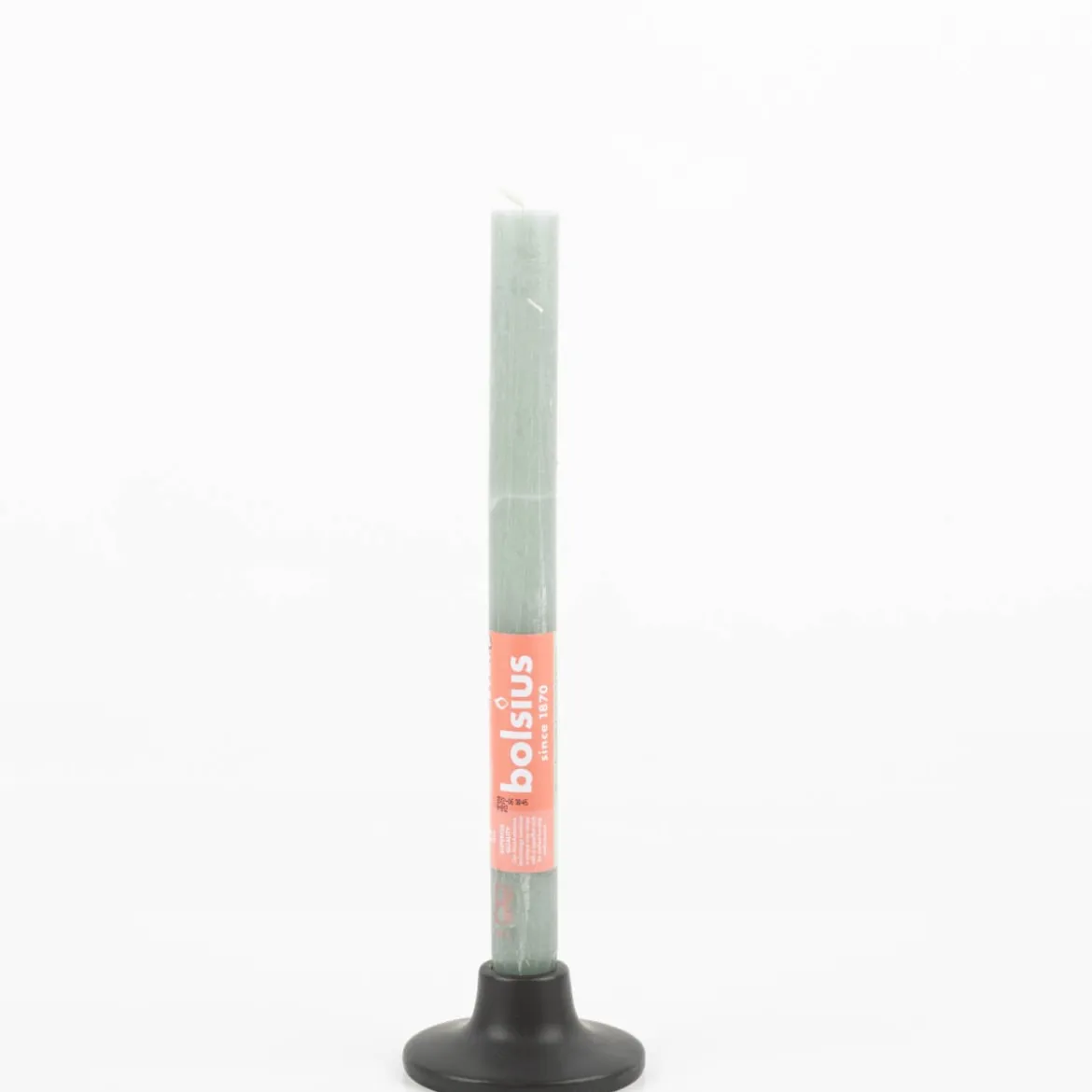 Kerze Stabkerze Rustik 270/23mm Jade Grün von Bolsius