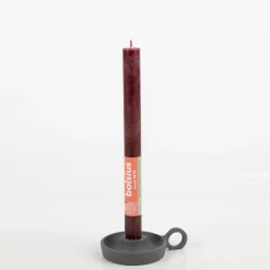 Kerze Stabkerze Rustik 270/23mm Samtrot von Bolsius