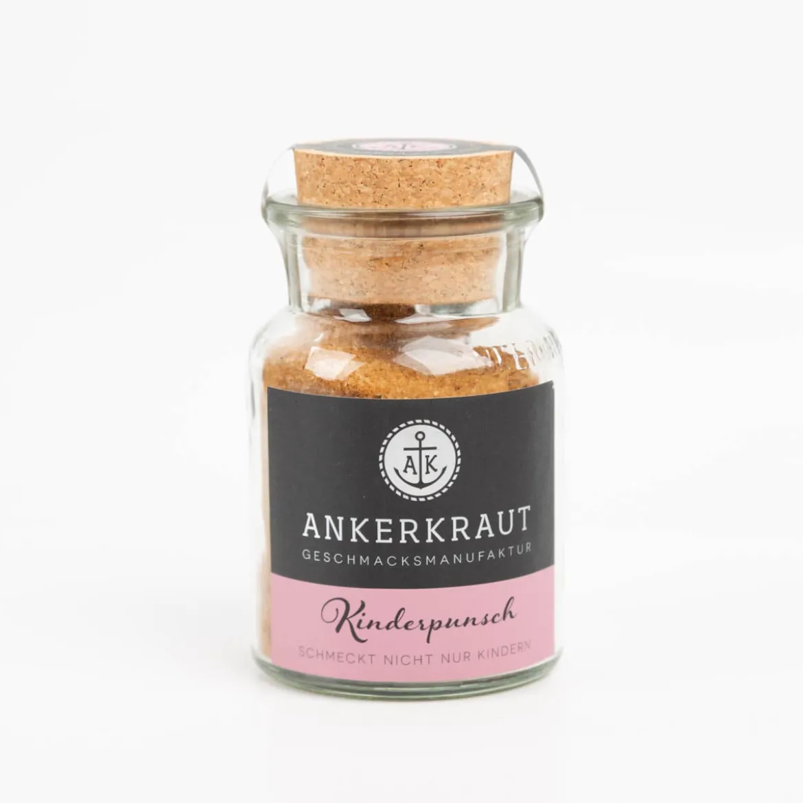 Kinderpunsch Gewürzmischung im Glas 115g mit Korkdeckel von Ankerkraut