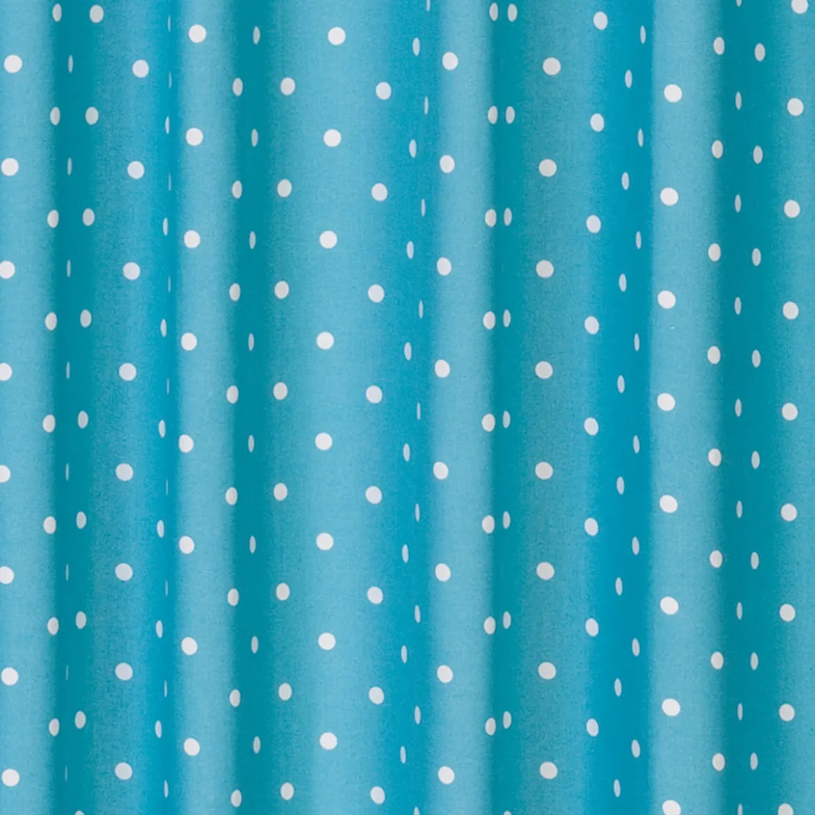Kinderzimmer Schlaufenschal Dots mit Kreuzschlaufen Punkte hellblau weiß 140x255cm