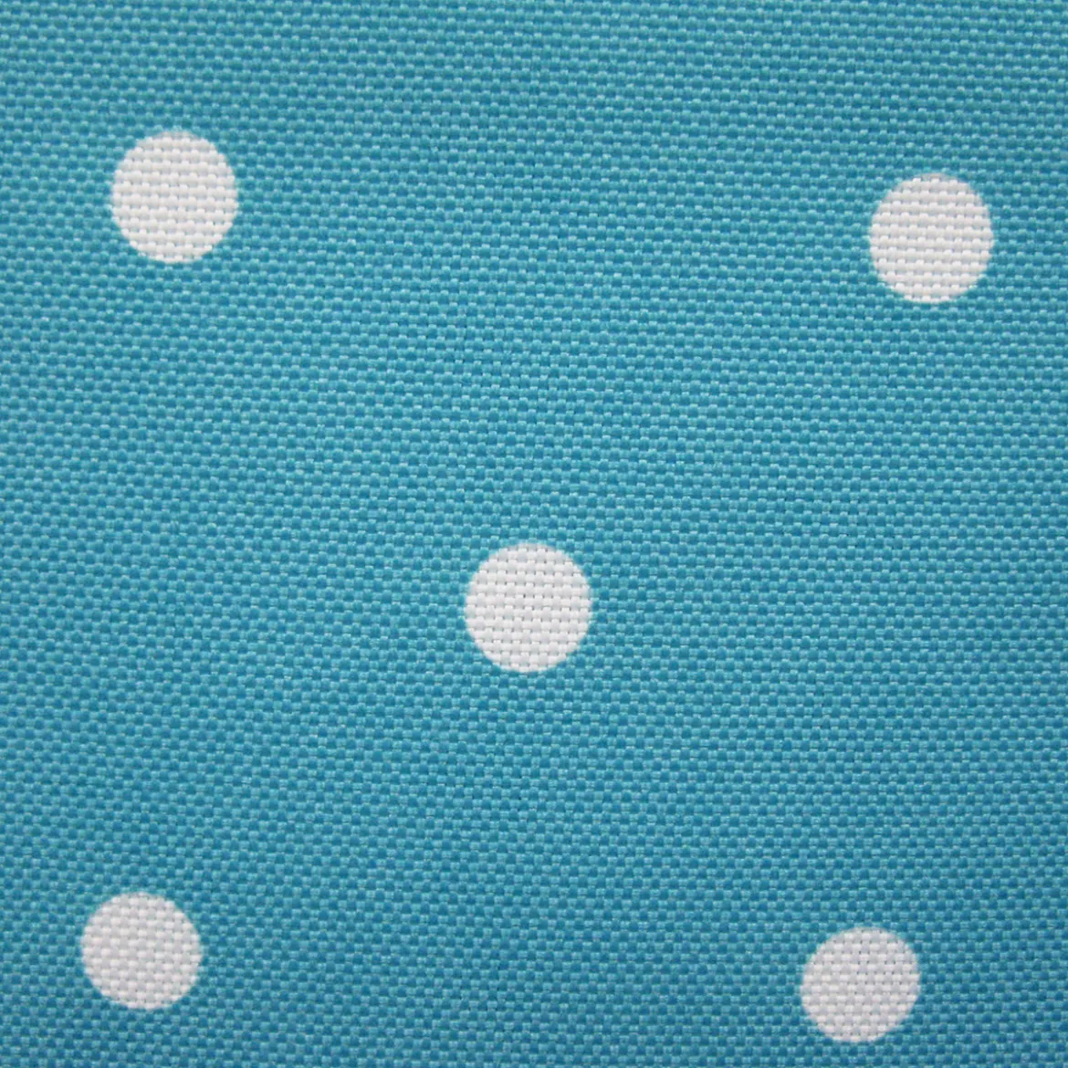 Kinderzimmer Schlaufenschal Dots mit Kreuzschlaufen Punkte hellblau weiß 140x255cm