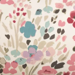 Kissenhülle aus Baumwolle Digitaldruck Aquarell Blüten weiß rosa blau in versch. Größen von SCHÖNER LEBEN.