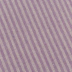 Kissenhülle aus Dobbystoff mit schmalen Streifen lila beige in versch. Größen von SCHÖNER LEBEN.