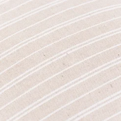 Kissenhülle Basic Stripe Streifen Leinenlook natur weiß in versch. Größen von SCHÖNER LEBEN.