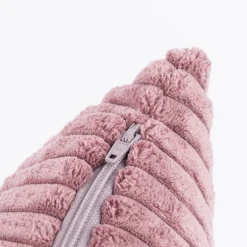 Kissenhülle Breitcord Baby Rib mauve verschiedene Größen von SCHÖNER LEBEN.