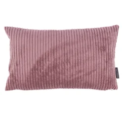 Kissenhülle Breitcord Baby Rib mauve verschiedene Größen von SCHÖNER LEBEN.
