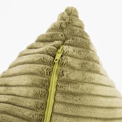 Kissenhülle Breitcord Baby Rib moosgrün verschiedene Größen von SCHÖNER LEBEN.
