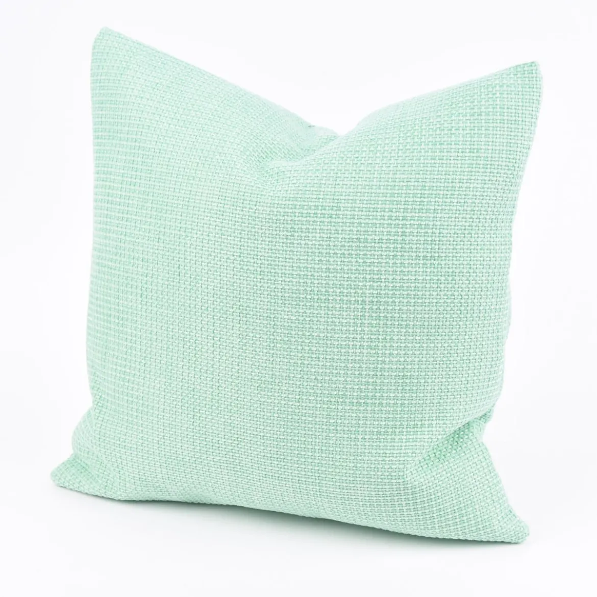 Kissenhülle Dallas Strukturstoff uni mint 50x50cm