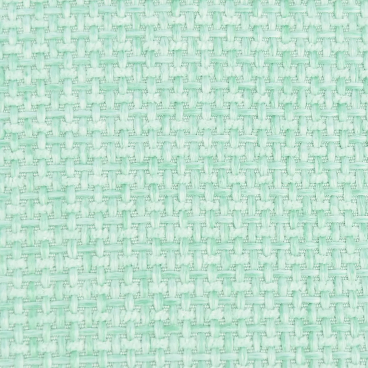Kissenhülle Dallas Strukturstoff uni mint 50x50cm