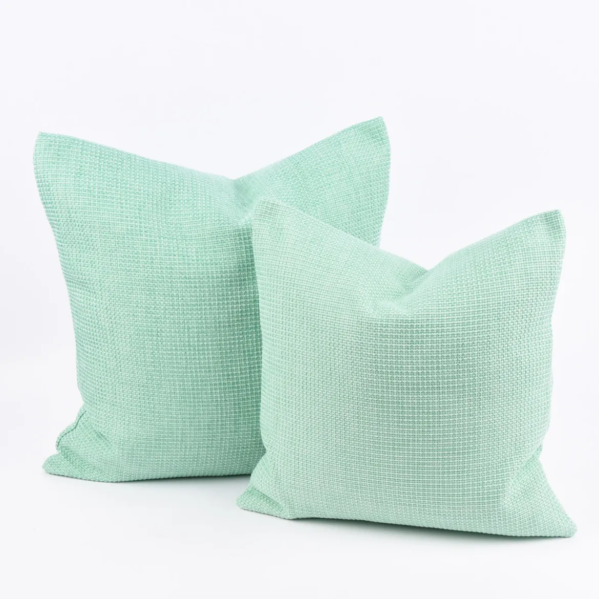 Kissenhülle Dallas Strukturstoff uni mint 50x50cm