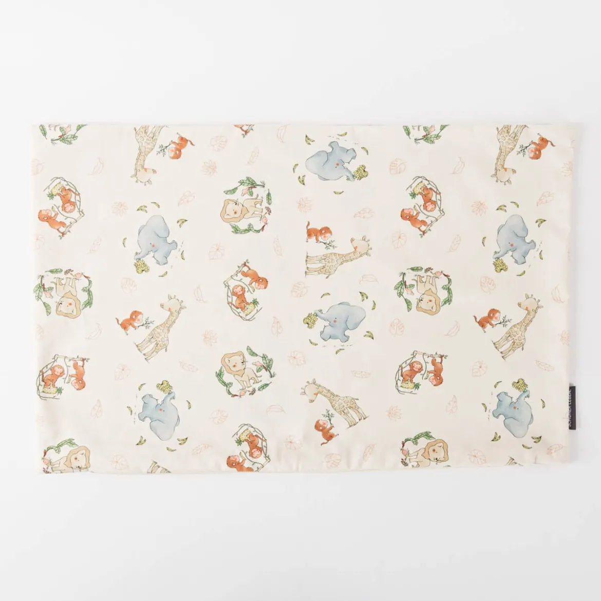 Kissenhülle Dschungeltiere beige bunt in versch. Größen von SCHÖNER LEBEN.