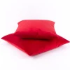 Kissenhülle Duval Samtkissen rot 50x50cm