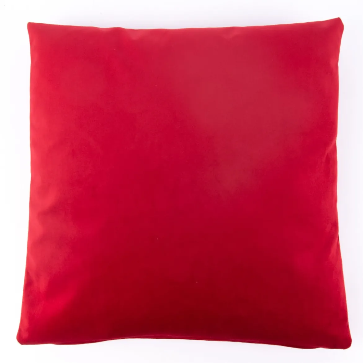 Kissenhülle Duval Samtkissen rot 50x50cm