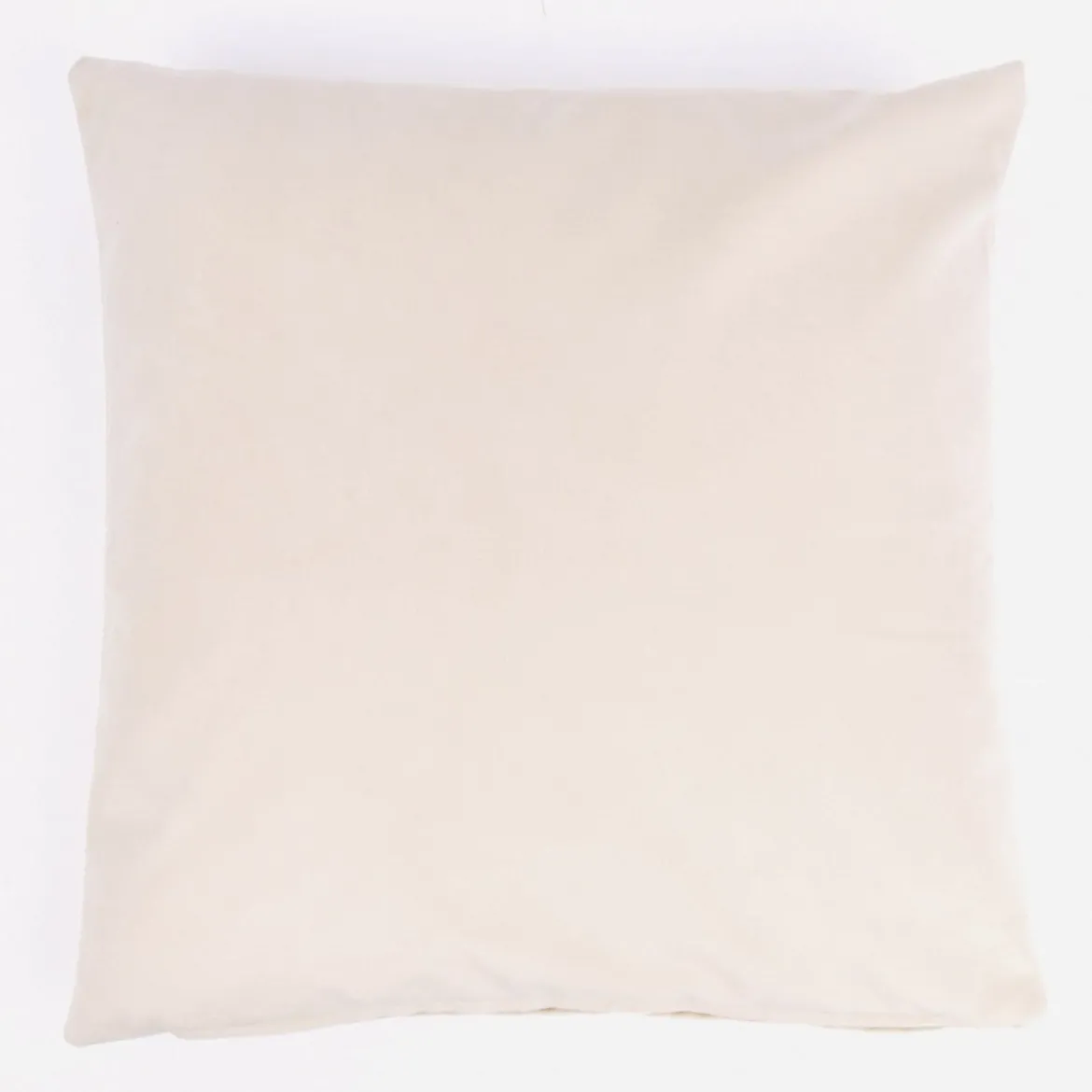Kissenhülle Duval Samtoptik creme 50x50cm