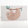 Kissenhülle Faultier Kinderkissen aus Baumwolle beige 30x50cm
