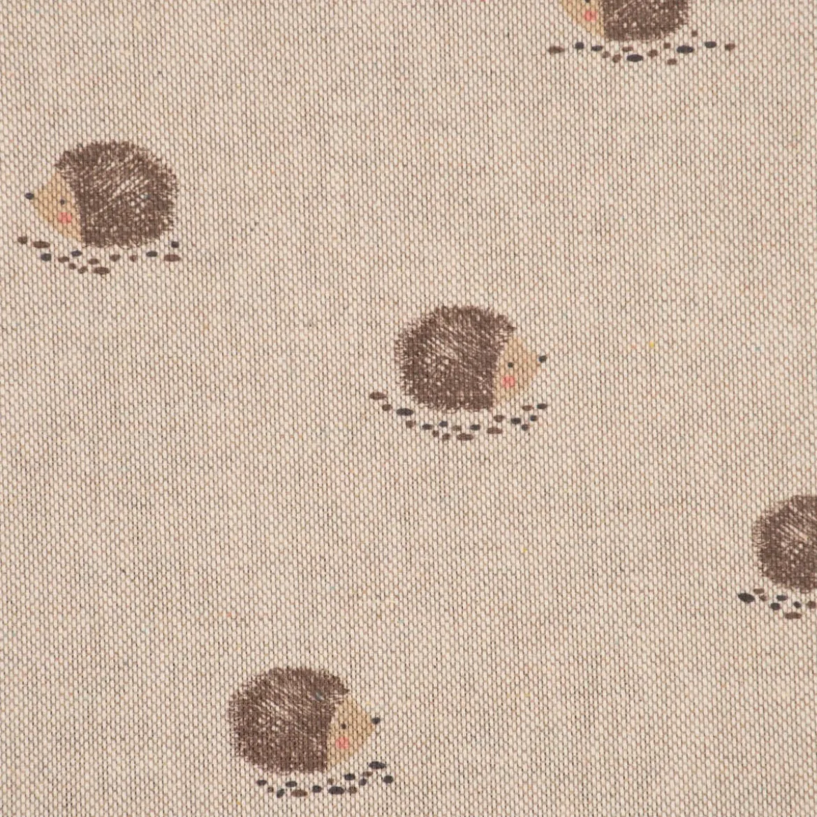 Kissenhülle Hedgehog Igel natur braun verschiedene Größen von SCHÖNER LEBEN.