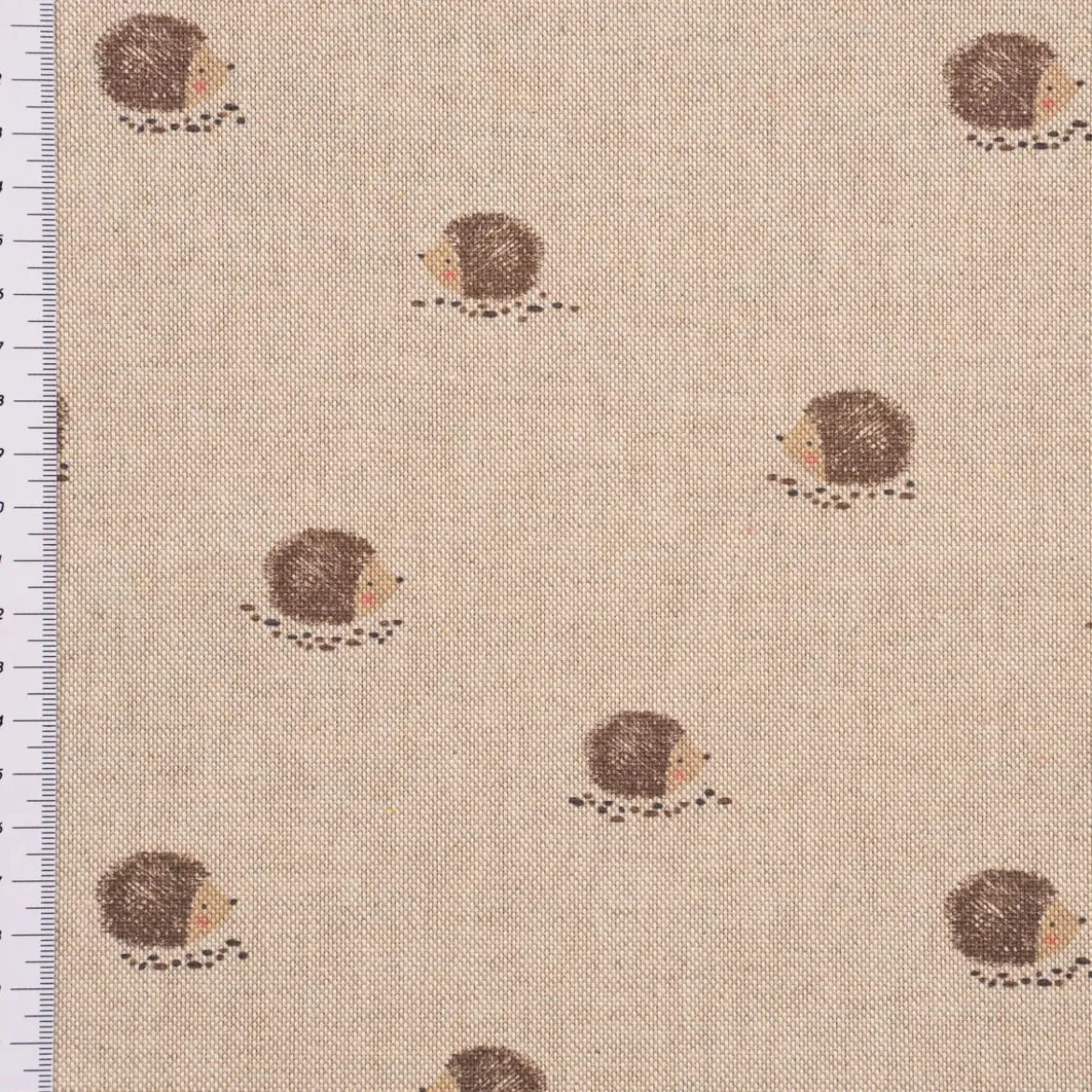 Kissenhülle Hedgehog Igel natur braun verschiedene Größen von SCHÖNER LEBEN.