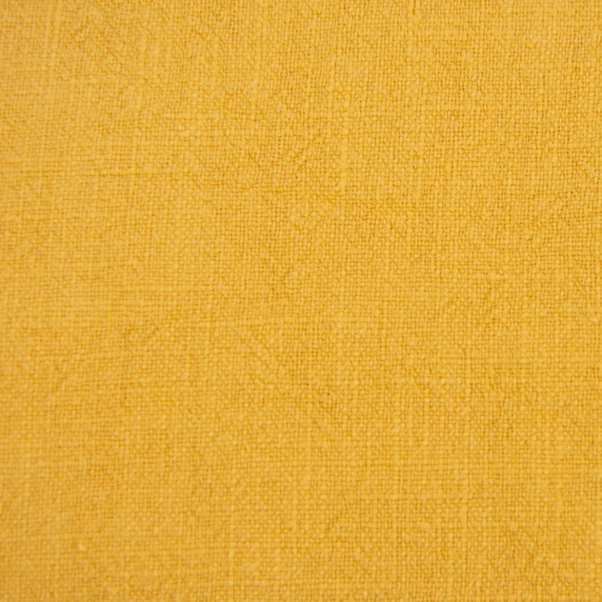 Kissenhülle Leinen mit Baumwollanteil einfarbig senfgelb 40x60cm von SCHÖNER LEBEN.
