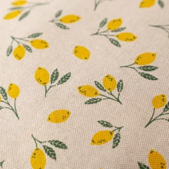 Kissenhülle Little Citrus Fruits Mini Zitronen natur gelb in versch. Größen oder Wunschmaß von SCHÖNER LEBEN.