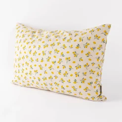 Kissenhülle Little Citrus Fruits Mini Zitronen natur gelb in versch. Größen oder Wunschmaß von SCHÖNER LEBEN.