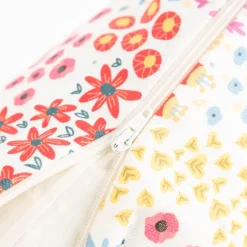 Kissenhülle Mini Blumen weiß bunt in versch. Größen von SCHÖNER LEBEN.
