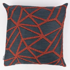 Kissenhülle NET-ECO grafisches Jacquard-Muster mit Boucleeffekten verschiedene Farben 48x48cm von Neutex for you!