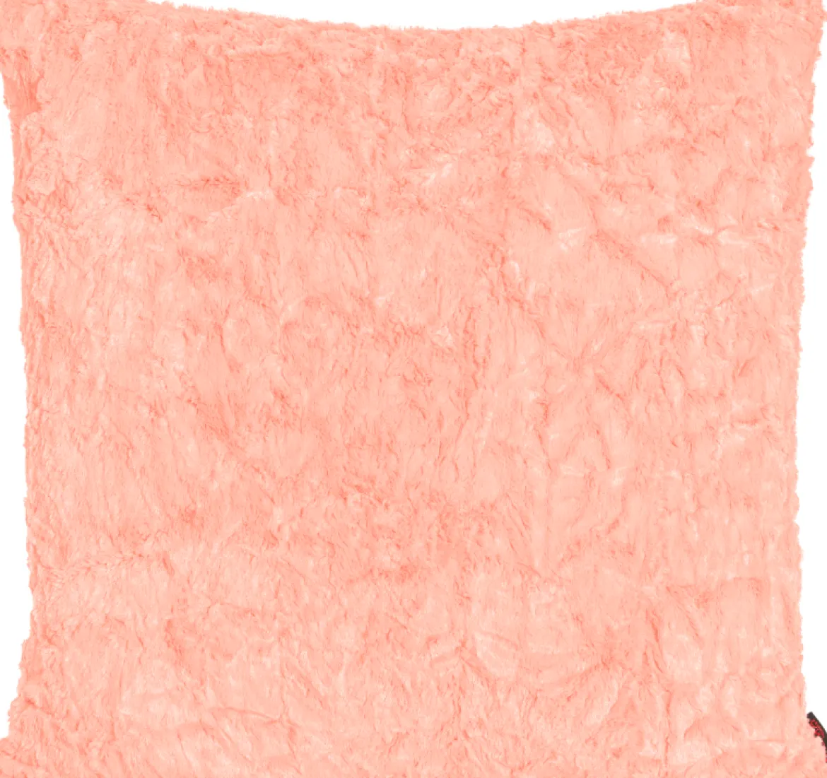 Kissenhülle "Fluffy" apricot 70x70cm