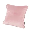Kissenhülle Samt LeVelvet mit Kederumrandung rosa 70x70cm von SCHÖNER LEBEN.