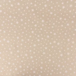 Kissenhülle Weihnachten Leinenlook Basic Star Sterne natur weiß in versch. Größen von SCHÖNER LEBEN.