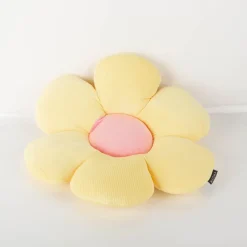 Kissen Minnie Blüte Blumenkissen gelb rosa 50cm von Magma