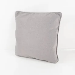 Kissen Morey Filzoptik mit Kederumrandung hellgrau 50x50cm