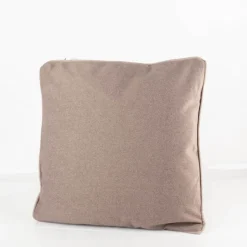 Kissen Morey Filzoptik mit Kederumrandung taupe 50x50cm