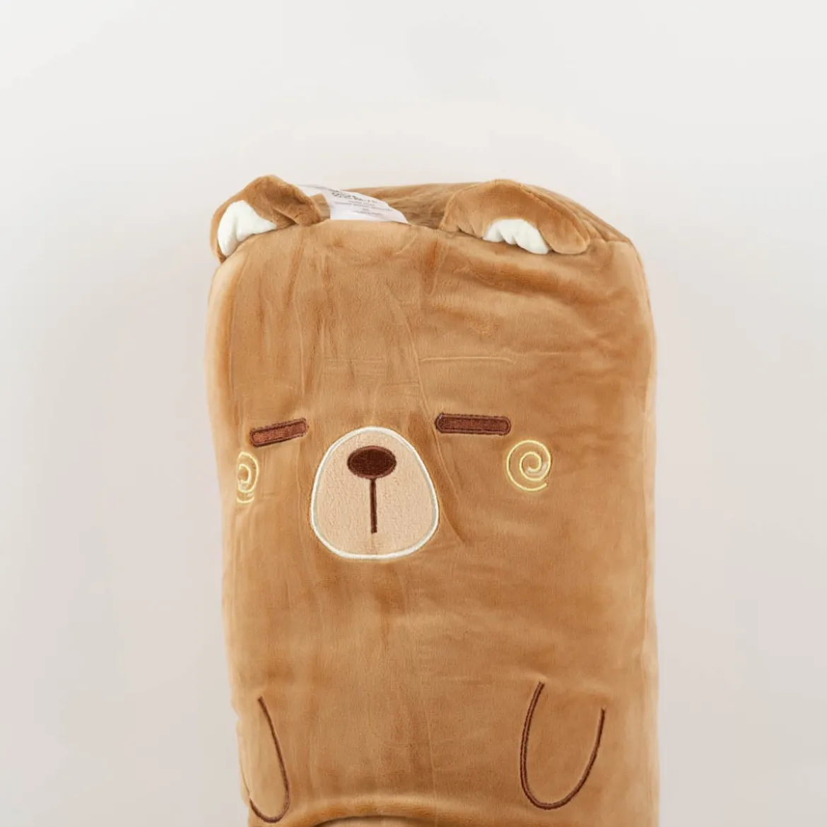 Kissen Spandex Super Soft Plüsch Cuddle Bear braun 60cm