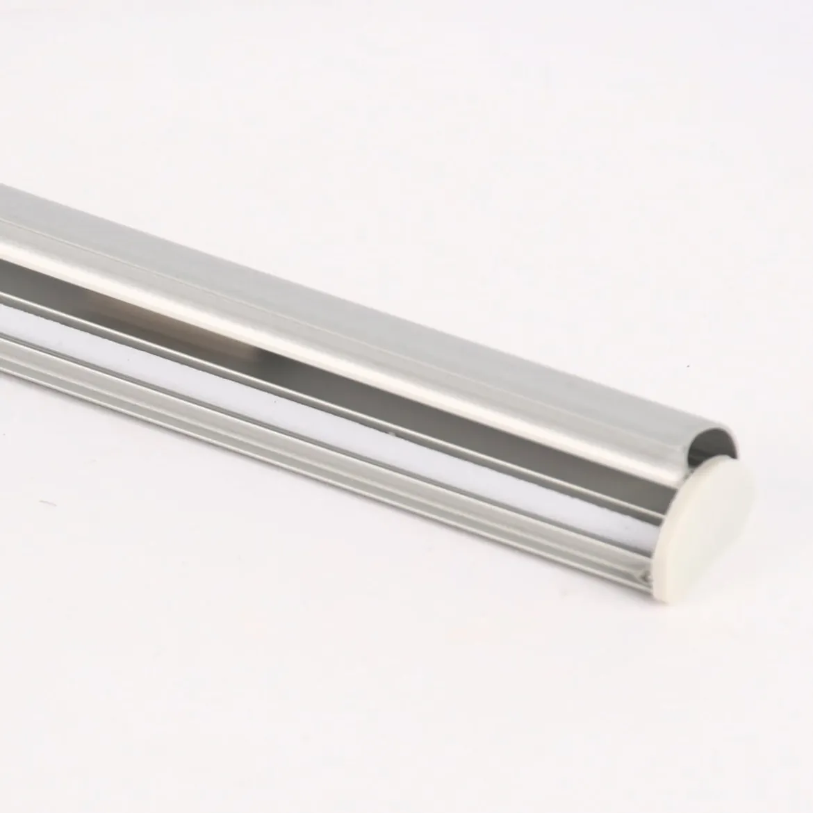 Klappleiste Klemmleiste für Schiebevorhänge 60cm Aluminium
