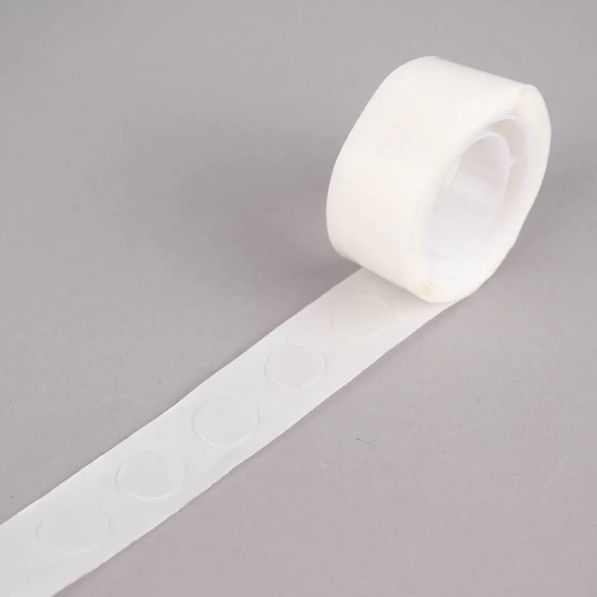 Klebepunkte transparent beidseitig haftend 12mm Durchmesser 100 Stück