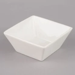 kleine Schale Servierschale Soßenschale Keramik weiß 11x5,5cm