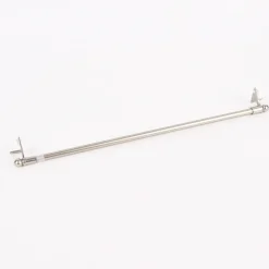 Klemm-Bistrostange Klemmleiste für Fensterrahmen silber matt 80-100cm