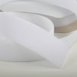 Klettband Flauschband 50 mm weiß zum Aufnähen Meterware