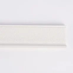 Klettleiste Paneelleiste Kunststoffprofil mit Klettband weiß 3,3x1cm 99cm breit inkl. 4 Aufhängemodule
